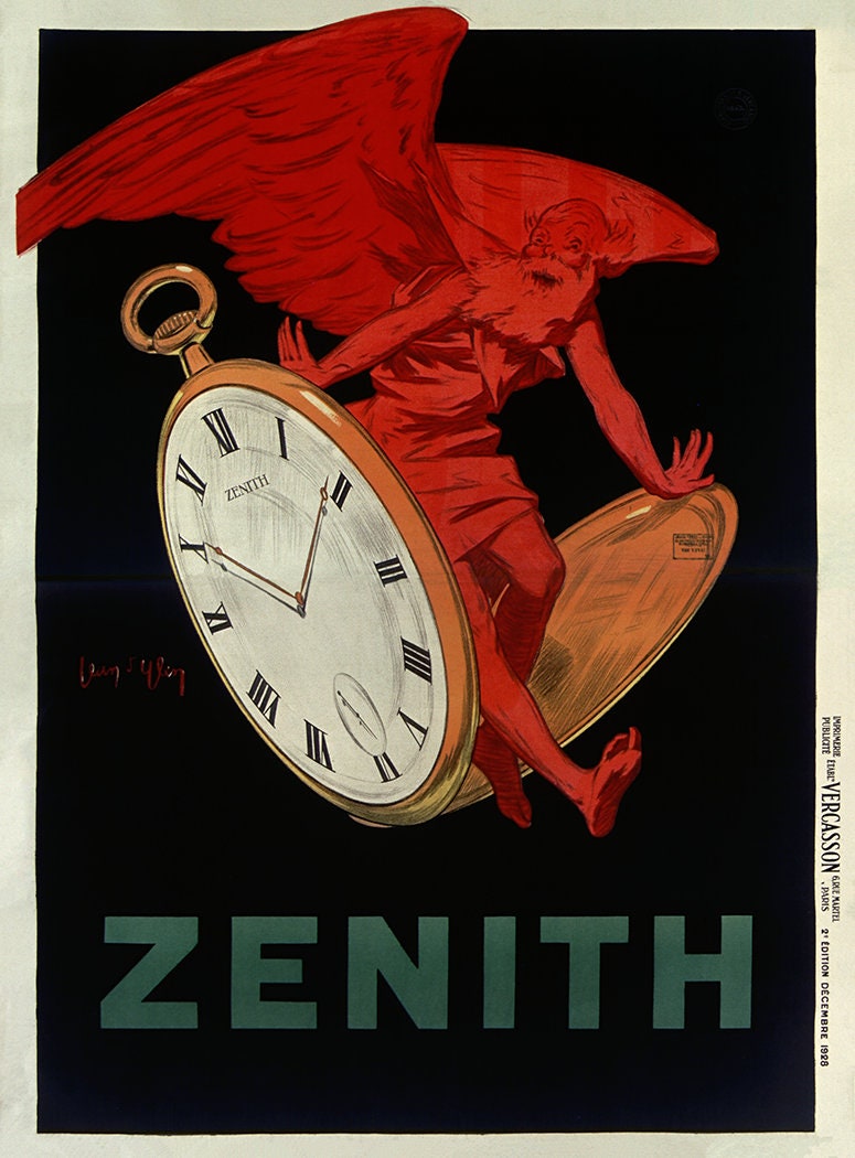 Zenith Watch Poster - Etsy