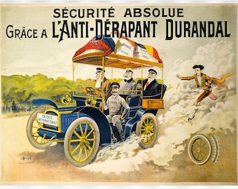 L'Anti-Derapant Tire  Poster
