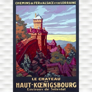 Haut-Koenigsbourg Chateau Poster