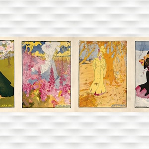 Four Seasons  - Set of Four Individual Posters