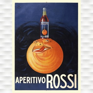 Aperitivo Rossi Vintage Poster Prints