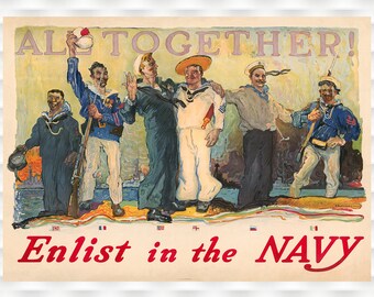 3dRose Vintage Navy Rekrutierungsposter Gartenflagge – „Gee I Wish I Were A Man“ – 30,5 X 45,7 Cm, Polyester