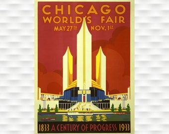 Chicago Century of Progress - World's Fair Poster