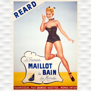 Póster de traje de baño Reard