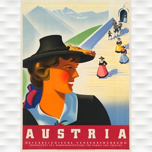 Austria Travel Poster