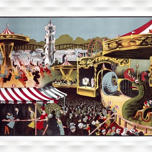 Willsons&#39; Leicester Carnival Poster - Circus Poster