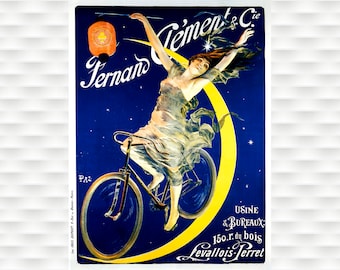 Afiche de la bicicleta de Fernand Clement