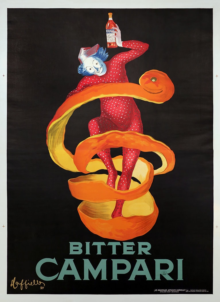 Bitter Campari Vintage Poster - Cappiello Poster - Etsy