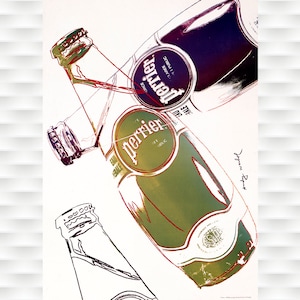 Perrier Vintage Poster