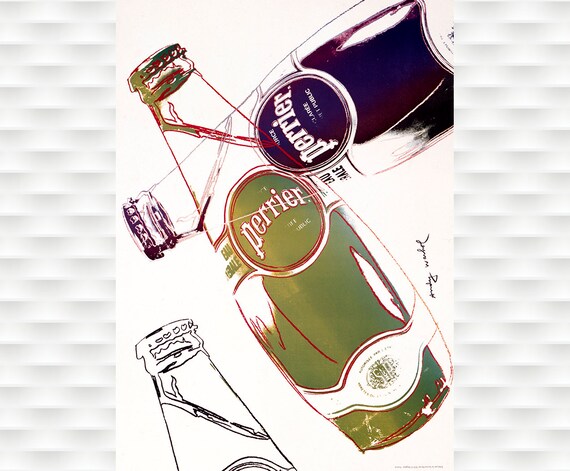 Perrier Vintage Poster - Etsy