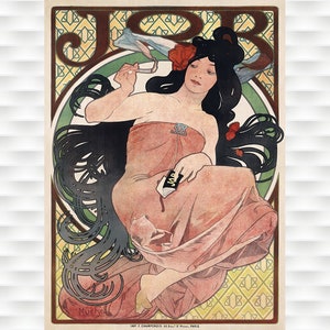 Job Cigarette Papers Poster