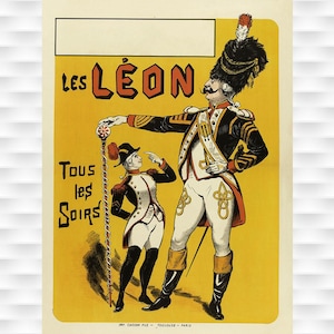 Les Leon Poster