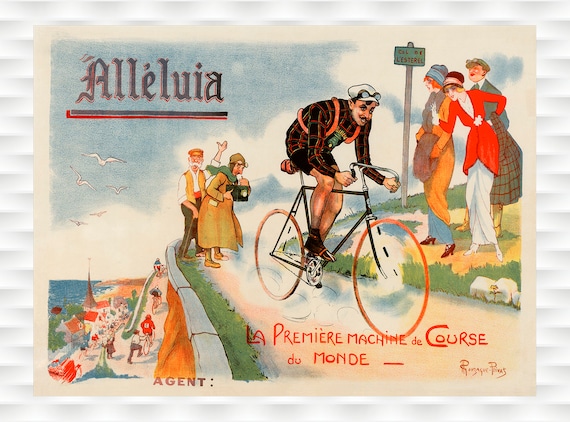 Cycling magazine ad Reproduction Triumph cycles poster Wall art.