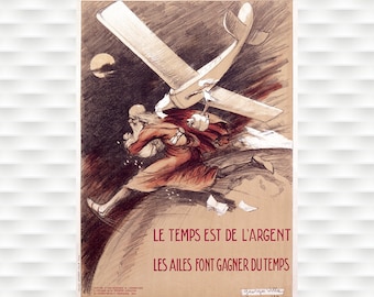 Aeronautical Exposition French Poster Art Print Tamagno Poster