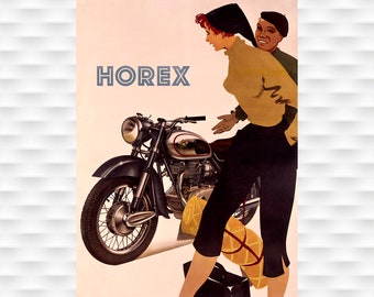 Poster della motocicletta Horex