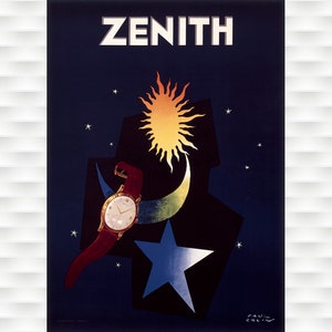 Zenith Watch Poster