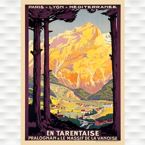 En Tarentaise - Travel Poster