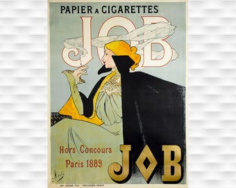 Poster di stampe di cartine per sigarette Job
