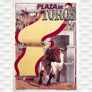 Plaza de Toros - Spanish Travel Poster