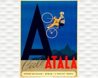 Poster Vélo Atala