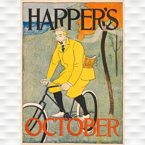 1894 Ride a Stearns - Vintage Bicycle Poster