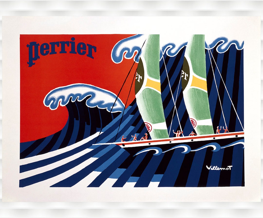 Perrier ヴィンテージ　アートポスター　ペリエ Vintage poster – Perrier – Galerie 1 2 3