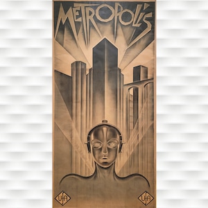Metropolis 1927 Movie Poster