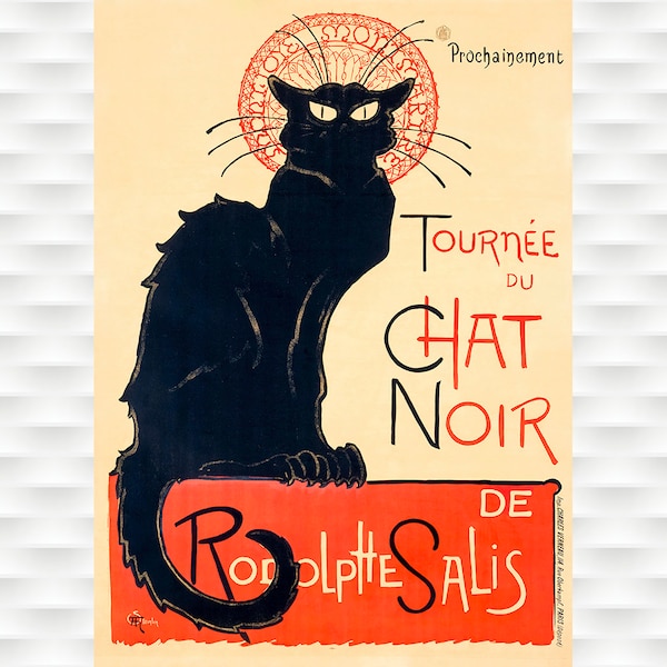 Tournee Du Chat Noir Poster Art Print Poster