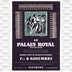 Le Palais Royal Poster  by Villemot