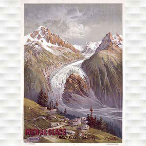 Mont Blanc  Travel Poster