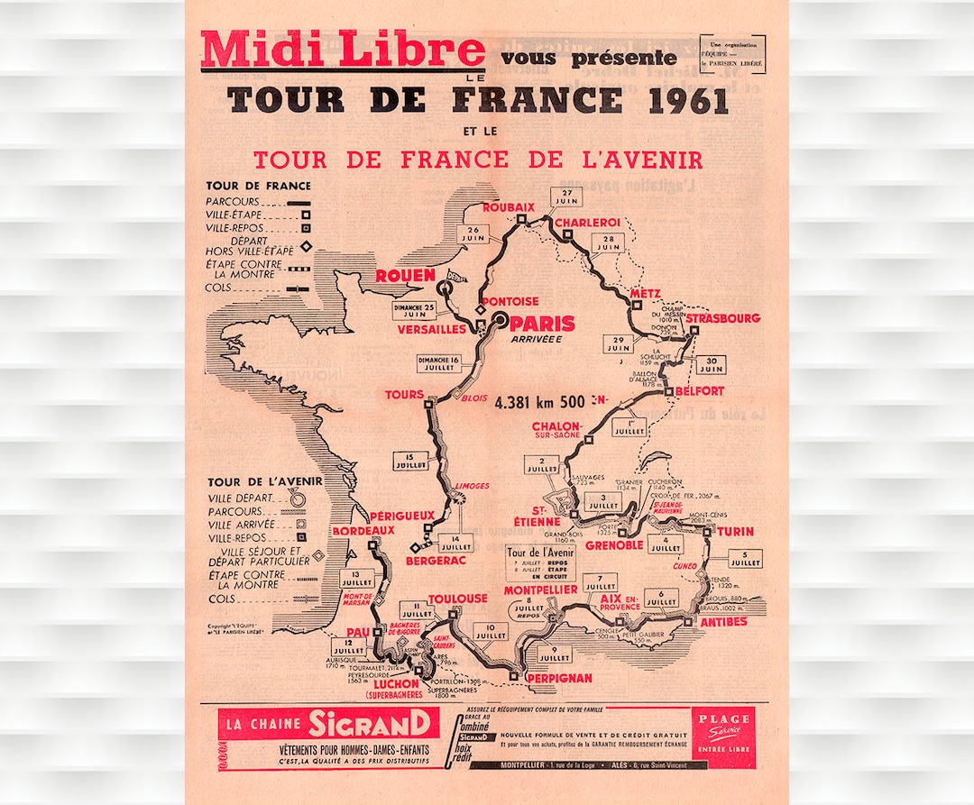 1962 - Tour de France History - Vive Le Tour de France
