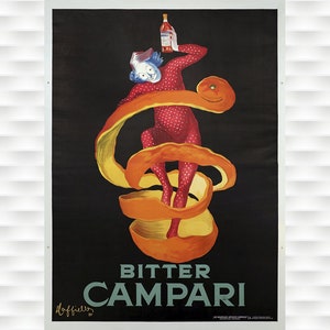 Bitter Campari Vintage Poster - Cappiello Poster