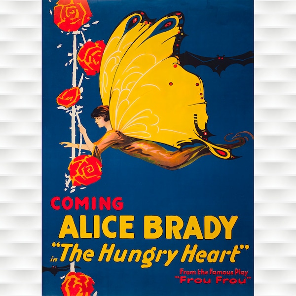 The Hungry Heart par Alice Brady Affiche Français Affiche Paris affiche club de danse