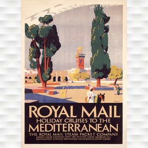 Royal Mail Vintage Mediterranean Holiday Cruises