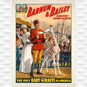 Barnum & Bailey Circus Poster