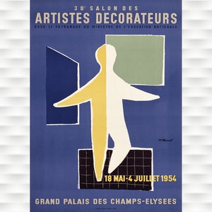 Art & Decorator Exposition Vintage Poster