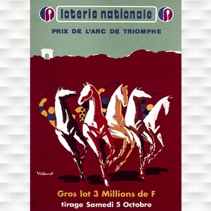 National Lottery Vintage Poster