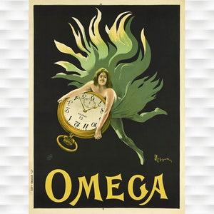 Omega Watch Poster - Cappiello Poster