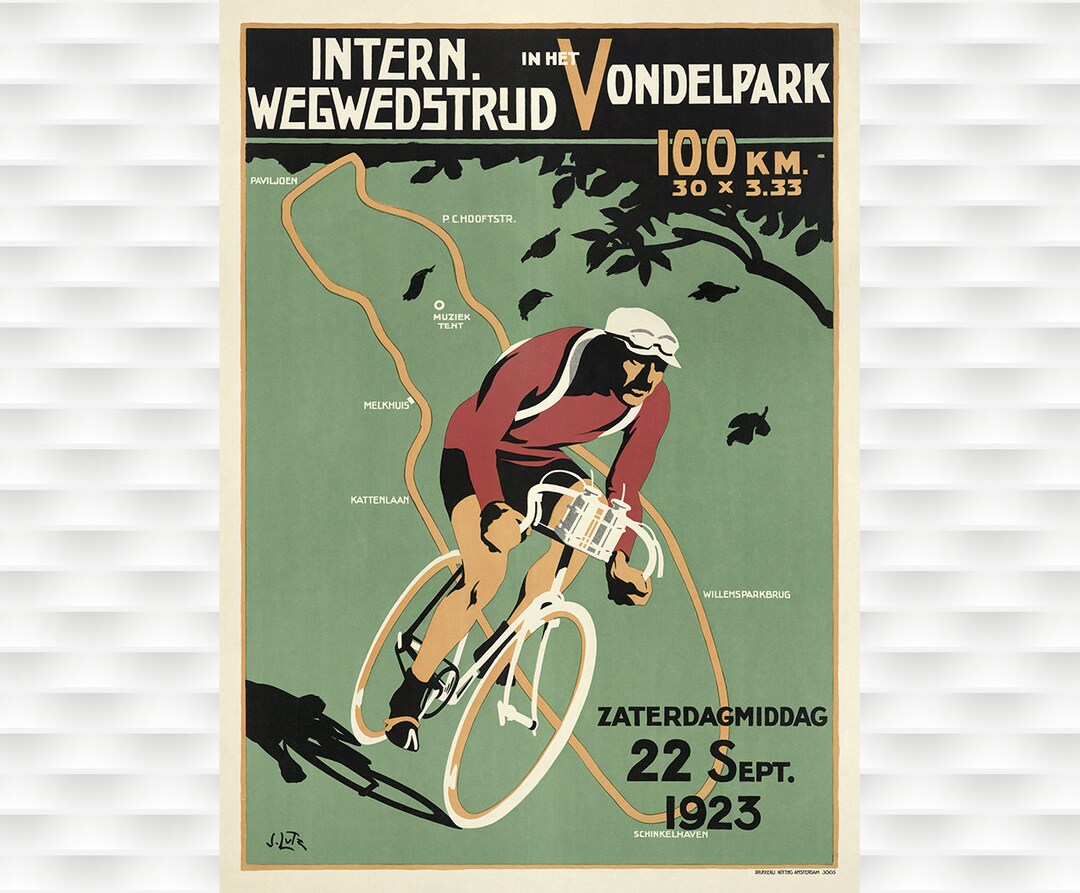 Competition Old Cycling Photos Buy 1923 Dutch Vintage Bicycle Race
