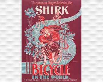 Shirk Bicycle Poster