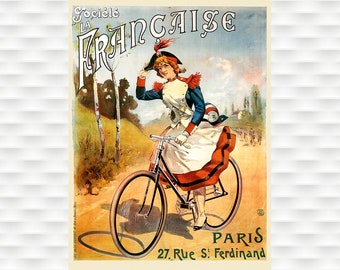Societe La Francaise Bicycle Poster