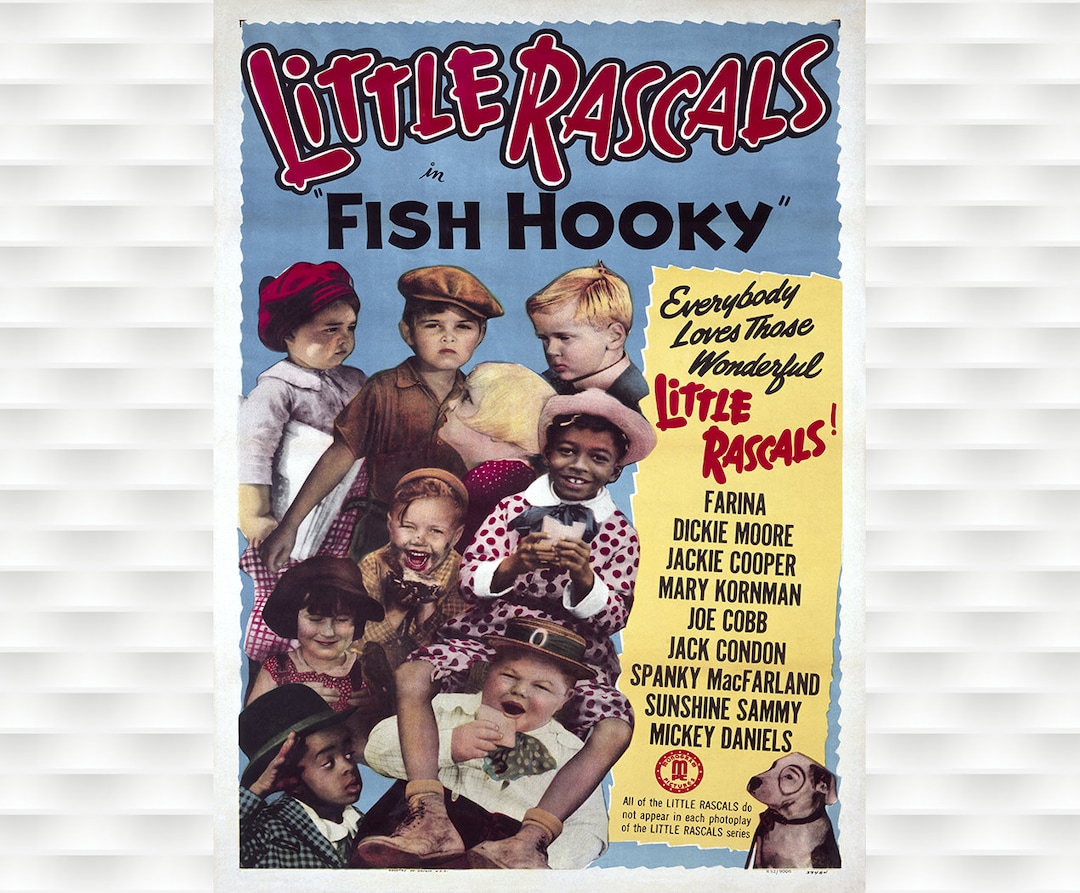 Little Rascals Fish Hooky Movie Poster Art Print Wall Art Poster Etsy Little Rascals Fish Hooky Movie Poster Art Print Wall Art Poster Etsy