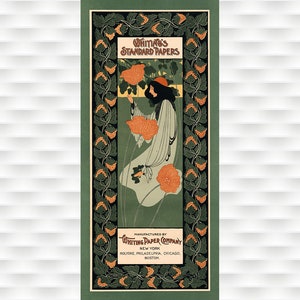 Poster delle cartine per sigarette standard di Whiting
