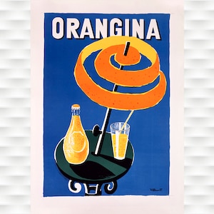 Orangina - Vintage Poster Prints by Villemot