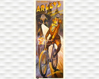 Arley's Bicycle Poster - Cycling Poster Bicycle Art Vintage Bicycle Poster Cycling Art Tour De France Cycling Art