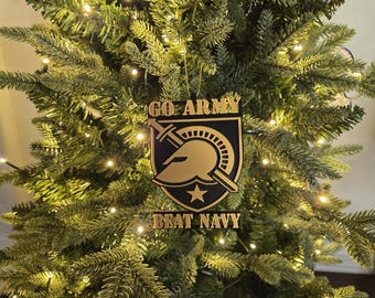 Army West Point Ornament | USMA "Go Army, Beat Navy