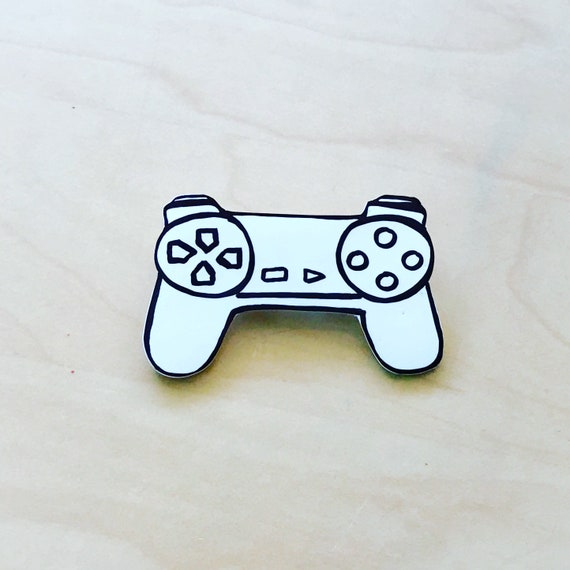 Custom Order For Judy Ps4 Controller Shrink Plastic Pin Etsy
