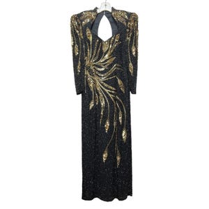 oleg cassini black tie beaded dress 24 Shoulder to shoulder Celebration Shoes for Toddlers Terani Couture 252E5546 Taffeta Color:camel