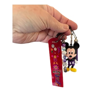 Mickey Mouse Handmade Mini Tumbler Keychain afbeelding 2