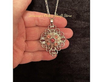 Snap Jewelry Pendant and Necklace Set-F